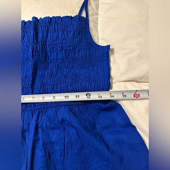 Anniewear Smocked Blue Jumpsuit - NWT - Size XL - Picture 13 of 15